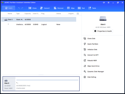 AOMEI Partition Assistant v10.2.1 Unlimited WinPE