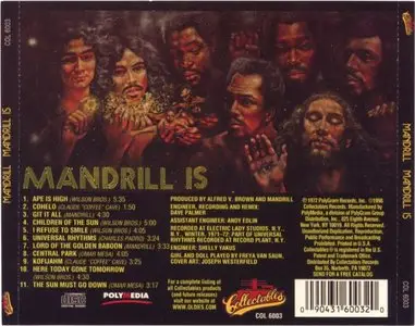 Mandrill - Mandrill Is (1972) {COL 6003}