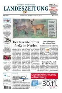 Schleswig-Holsteinische Landeszeitung - 29. November 2018
