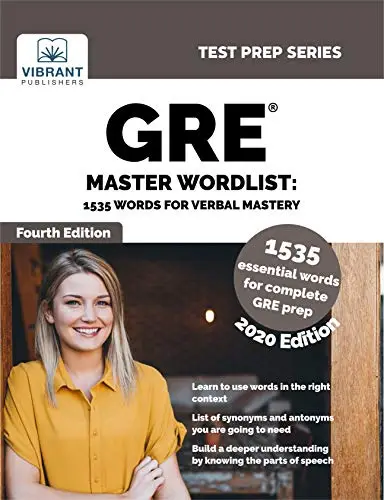 GRE Master Wordlist: 1535 Words for Verbal Mastery