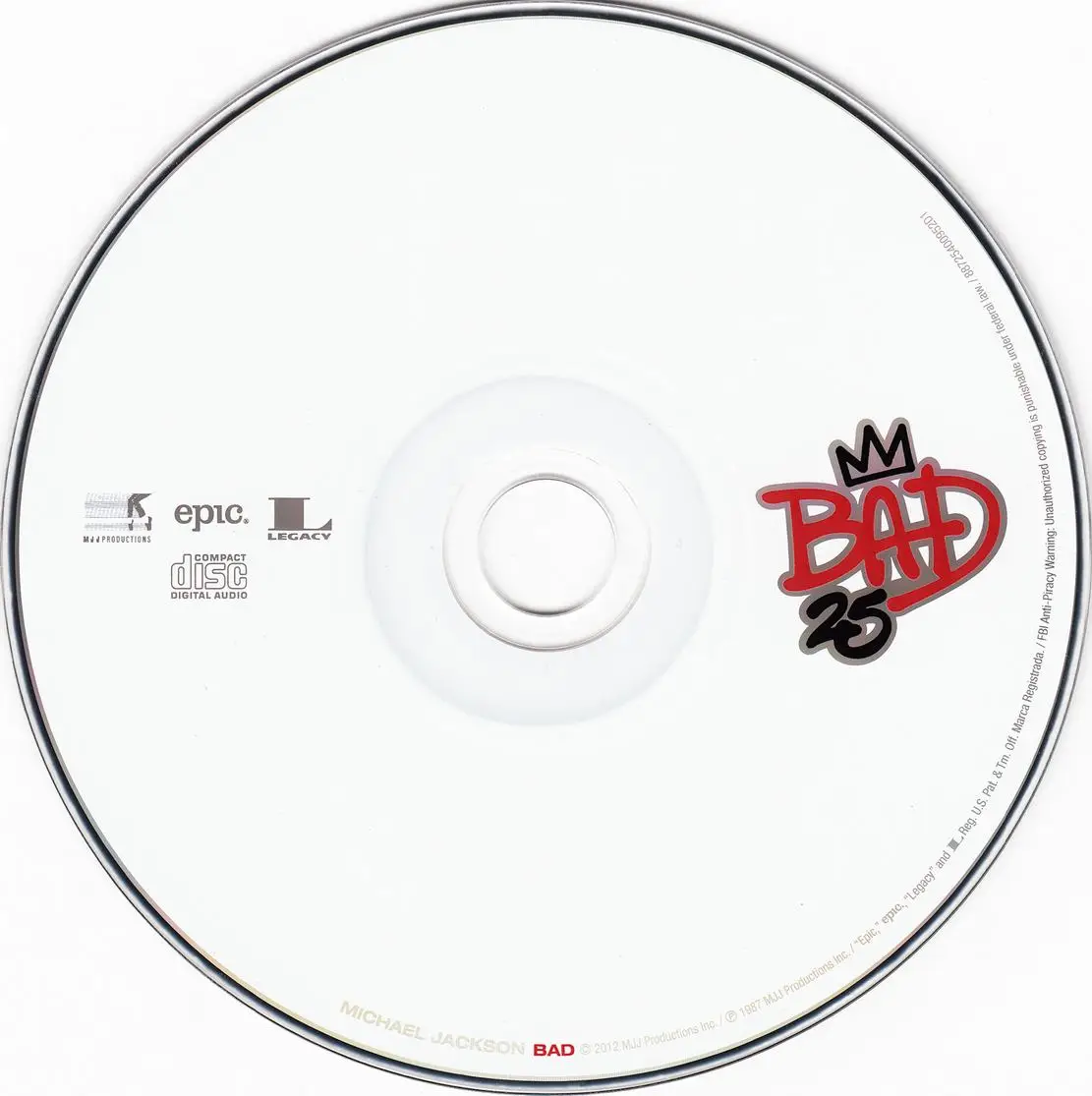 Michael Jackson Bad 25 2012 [3cd Dvd] {25th