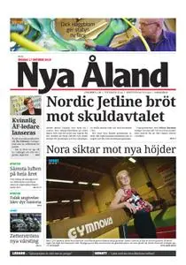 Nya Åland – 17 oktober 2018