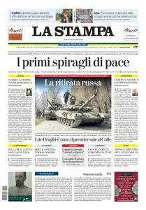 La Stampa Savona - 30 Marzo 2022