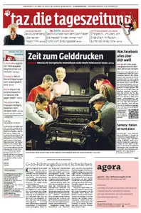 Tageszeitung TAZ vom 05 November 2011