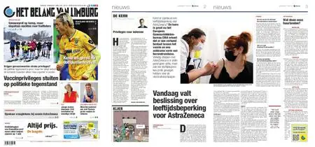 Het Belang van Limburg – 07. april 2021