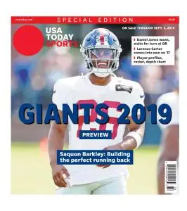 USA Today Special Edition - NFL Preview Giants - August 22, 2019