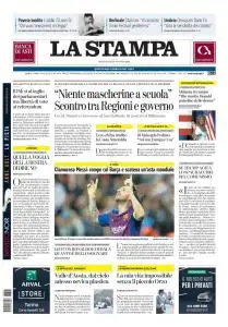 La Stampa Torino Provincia e Canavese - 26 Agosto 2020