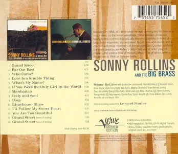 Sonny Rollins - Sonny Rollins & The Big Brass (1958) [Remastered 1999] {REPOST}