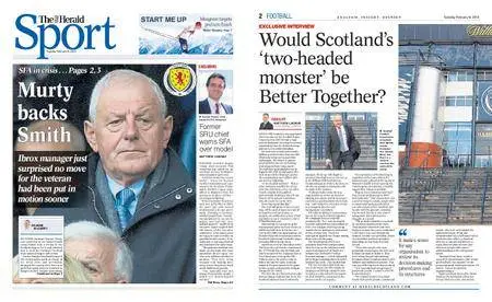 The Herald Sport (Scotland) – February 06, 2018