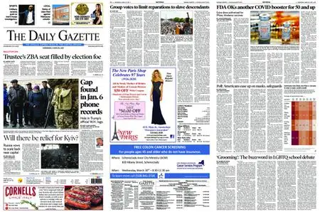 The Daily Gazette – March 30, 2022