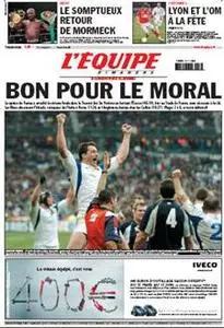 L'Equipe 18 03 2007