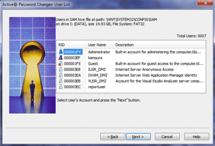 Active Password Changer Professional 5.0