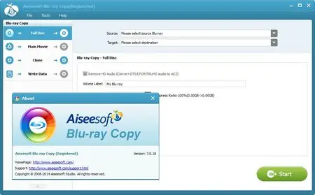 Aiseesoft Blu-ray Copy 7.0.18