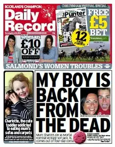 Daily Record - 13 Thursday, March 2014