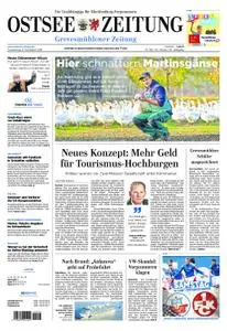 Ostsee Zeitung Grevesmühlener Zeitung - 08. November 2018