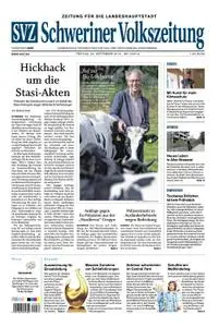 Schweriner Volkszeitung Zeitung für die Landeshauptstadt - 20. September 2019