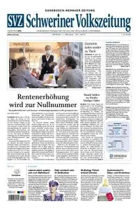 Schweriner Volkszeitung Gadebusch-Rehnaer Zeitung - 11. Mai 2020