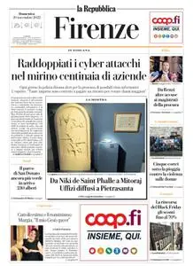 la Repubblica Firenze - 20 Novembre 2022