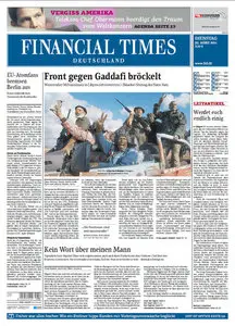 Financial Times Deutschland vom 22 März 2011
