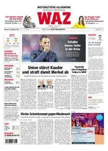 WAZ Westdeutsche Allgemeine Zeitung Oberhausen - 26. September 2018