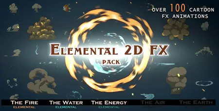 Elemental 2D FX pack - Motion Graphics (VideoHive)