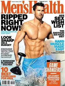 Men's Health South Africa - February 2014 (True PDF)