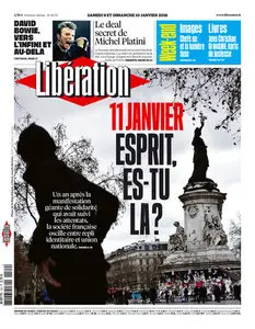 Liberation du Samedi 9 et Dimanche 10 Janvier 2016