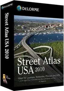 Delorme Street Atlas USA 2010