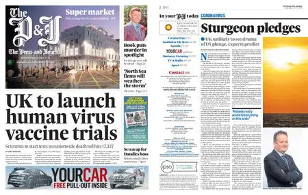 The Press and Journal Aberdeenshire – April 22, 2020