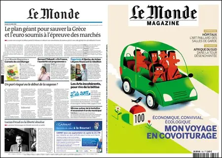 Le Monde - 23 July 2011 (+ Supplement)