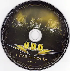 U.D.O. - Live In Sofia (2012) [DVD + 2CD]