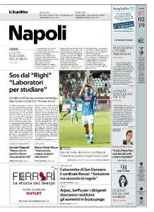 la Repubblica Napoli - 7 Febbraio 2019