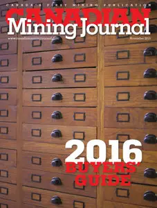 Canadian Mining Journal - November 2015 (Buyers Guide)