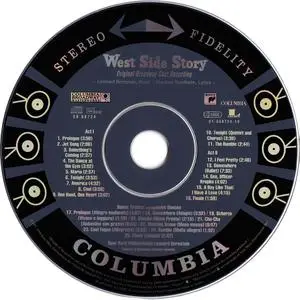 Leonard Bernstein, Stephen Sondheim & VA - West Side Story: Original Broadway Cast Recording (1957) Expanded Remastered 1998