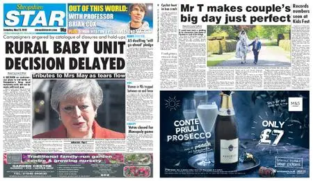 Shropshire Star Shrewsbury Edition – May 25, 2019