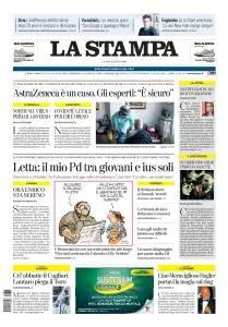 La Stampa Savona - 15 Marzo 2021