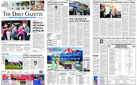 The Daily Gazette – September 02, 2017