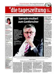 Tageszeitung TAZ vom 30 August 2010
