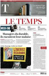 Le Temps - 13 avril 2019