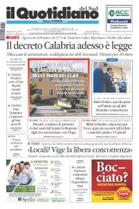 il Quotidiano del Sud Cosenza - 20 Giugno 2019