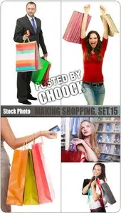 Making shopping. Set.15 - Stock Photo