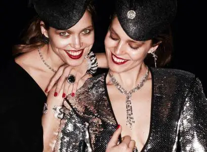 Emily Didonato and Hana Jirickova by Ben Hassett for Vogue Paris February 2017