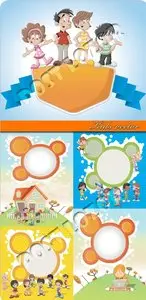 Kids vector