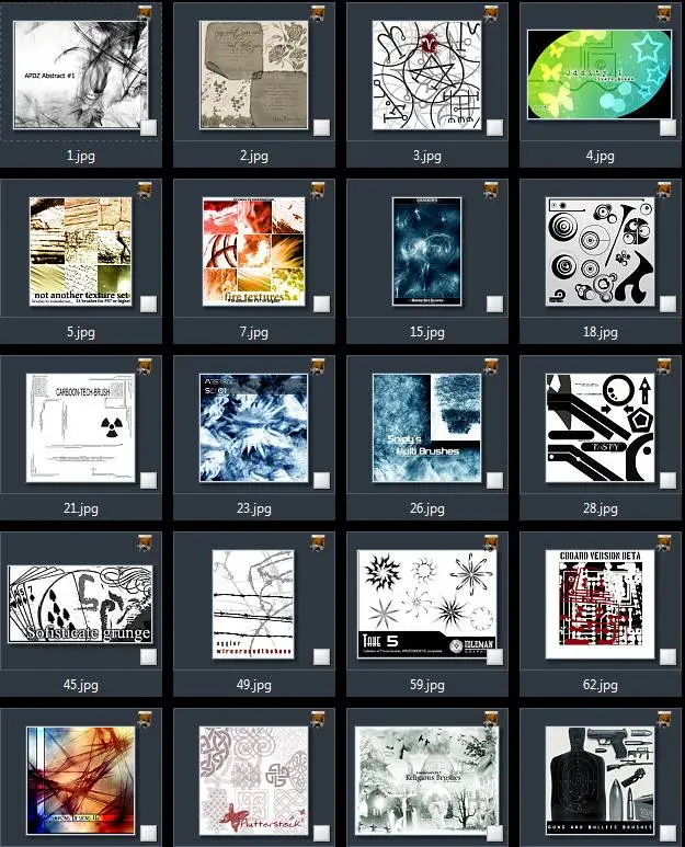 Photoshop Brush Mega Pack Collection 5 / 5