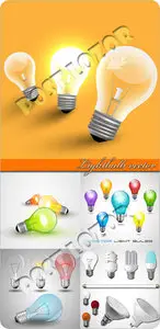 Lightbulb vector
