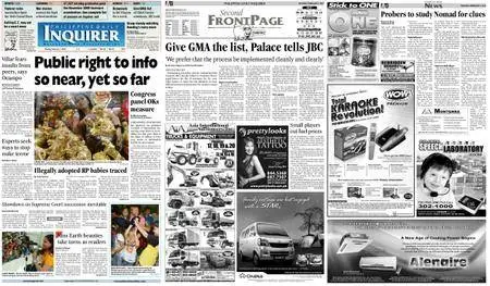 Philippine Daily Inquirer – February 01, 2010