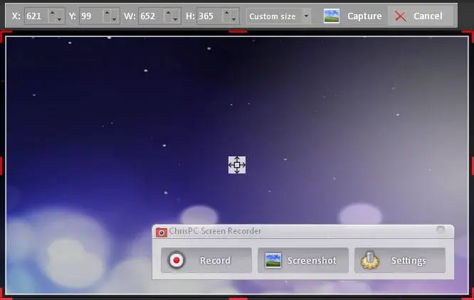 download the new for windows ChrisPC Screen Recorder 2.23.0911.0