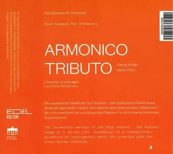 Lars Ulrik Mortensen, Concerto Copenhagen - Georg Muffat: Armonico Tributo (2022)