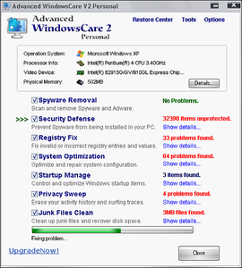 Portable Advanced WindowsCare V2 Personal 2.7.2.850