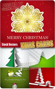 Xmas cards 2 - Stock Vectors